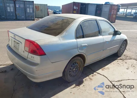 2005 Honda Civic Lx from USA, damaged, VIN JHMES16555S006038